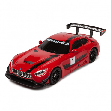 74820 Игрушка транспортная "Автомобиль-трансформер на р/у 'Mercedes-Benz GT3 2.4G" 1:14